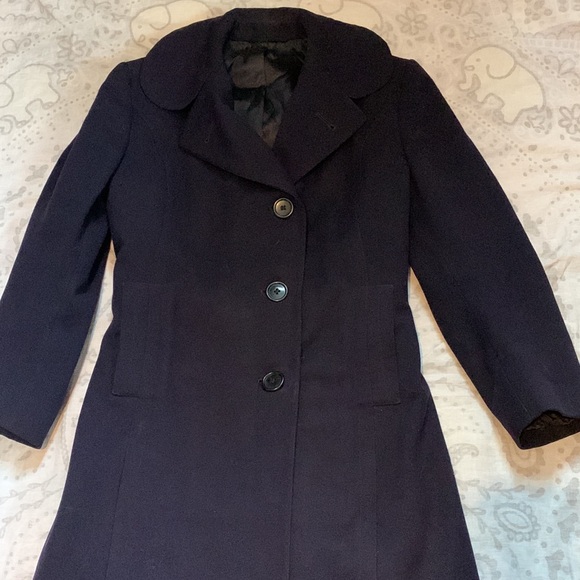 Vintage 1940s WAVES US Navy Overcoat WWII - Picture 2 of 14